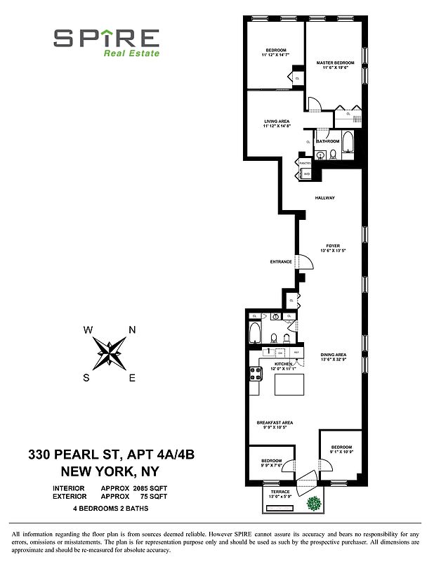 330 Pearl Street 4-AB Seaport District New York NY 10038