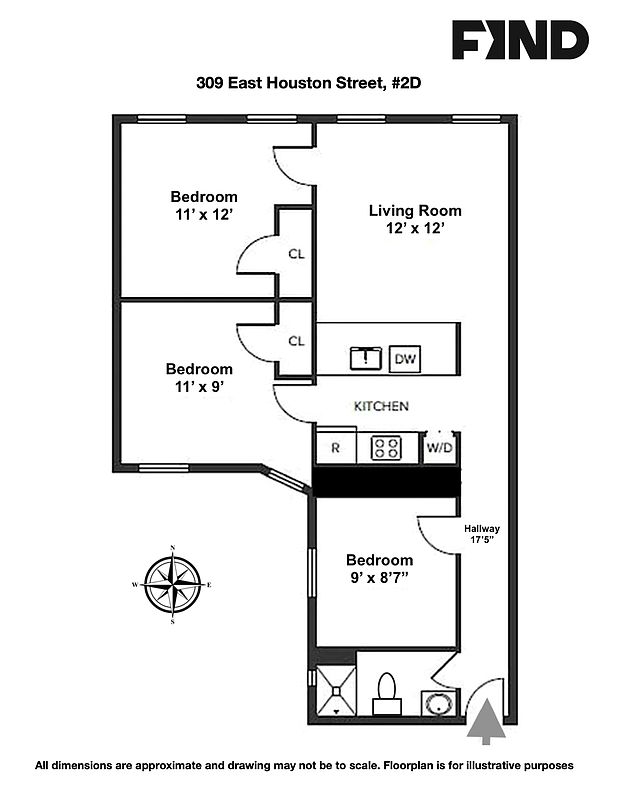 309 East Houston Street 2-D Lower East Side New York NY 10002