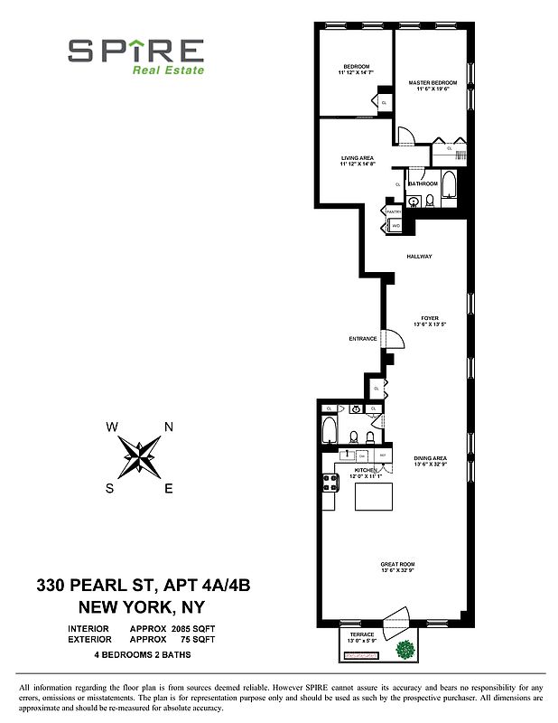 330 Pearl Street 4-AB Seaport District New York NY 10038