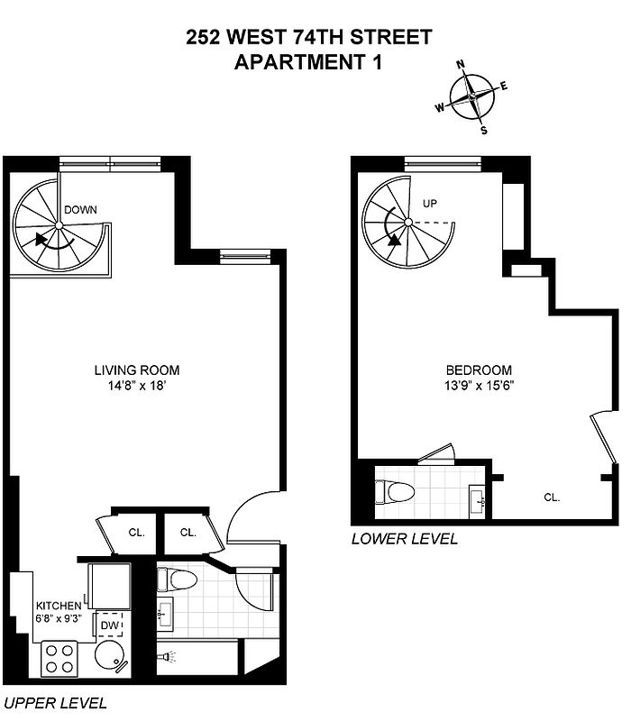 252 West 74th Street 1 Upper West Side New York NY 10023